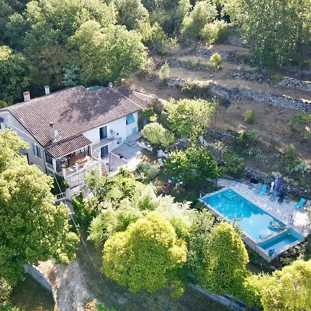 Mas Des Traves Anduze Avec Piscine Casa vacanze